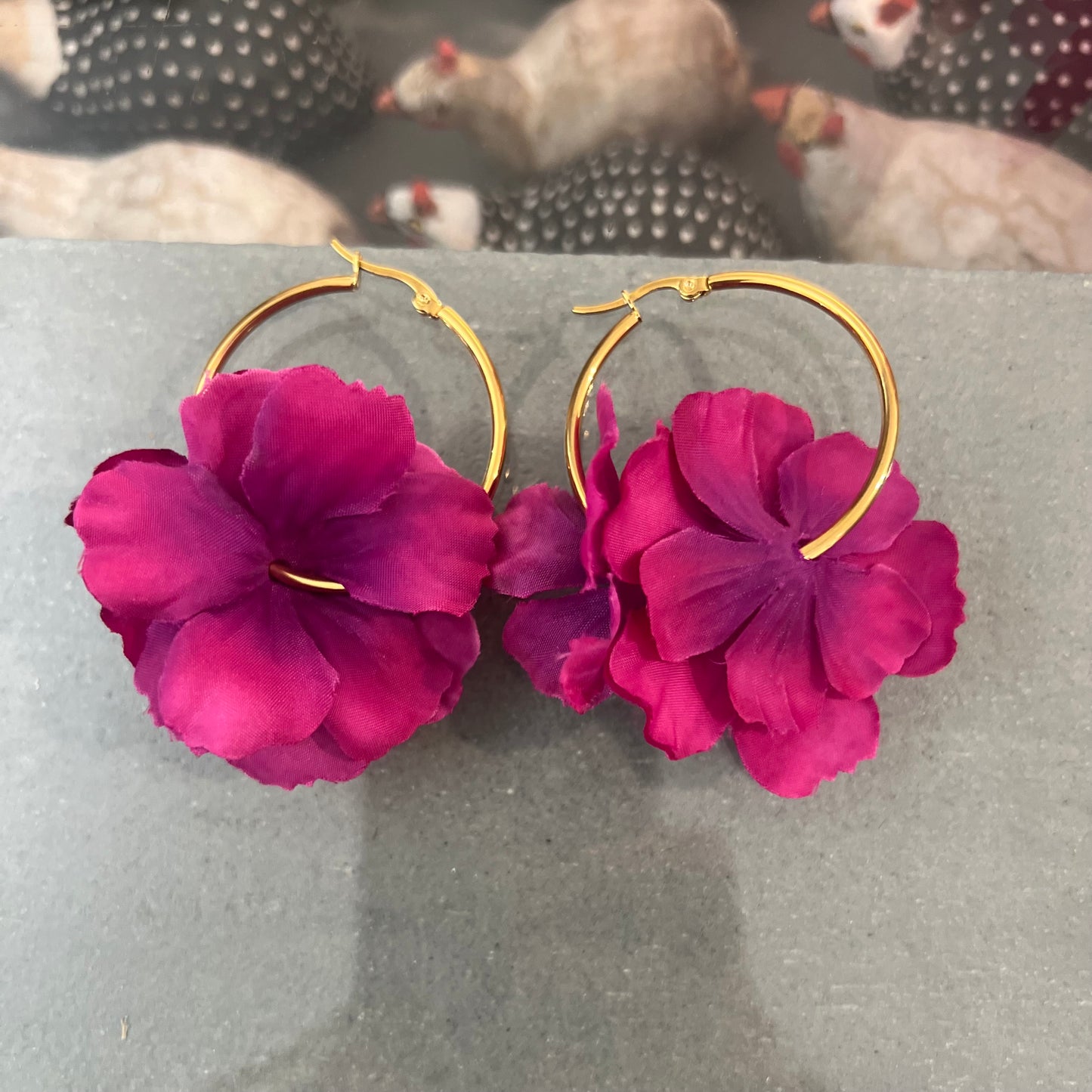 Aretes Flor