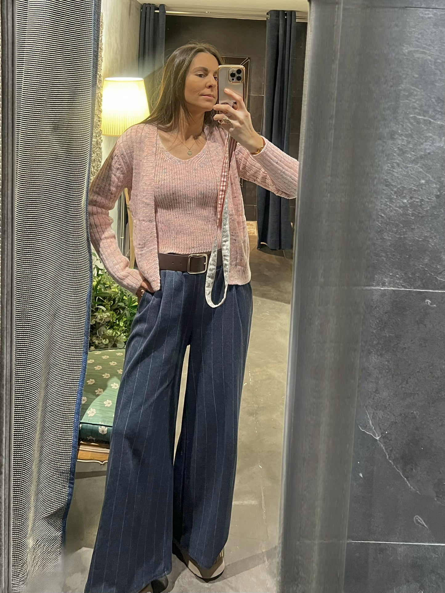 Pantalón Rayas Navy