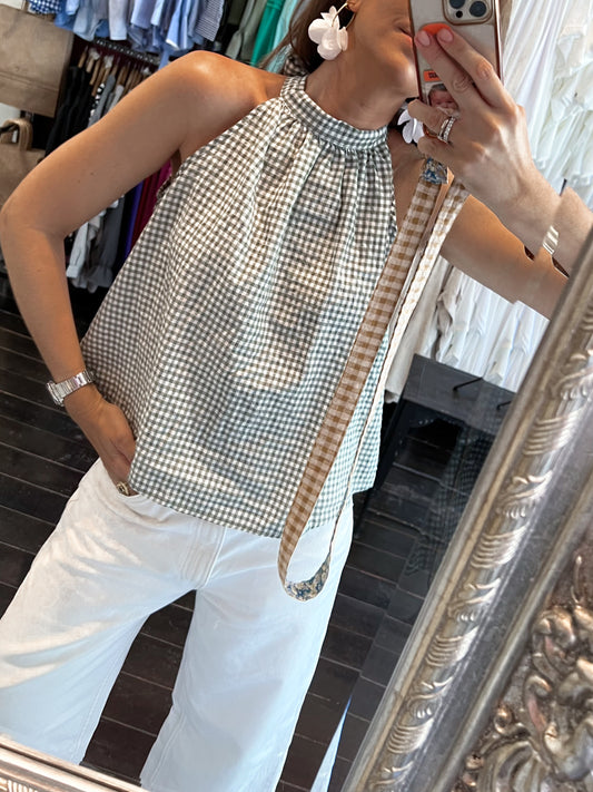 Top Halter Vichy