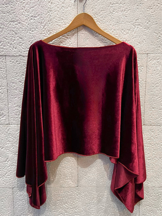 Capa Velvet Burdeos