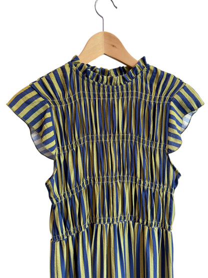 Vestido Allegra green&blue