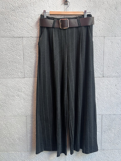 Pantalón Rayas Black