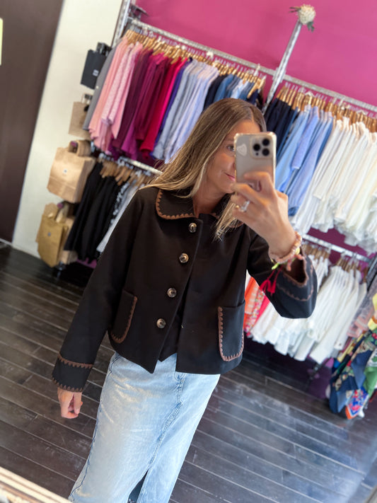 Chaqueta Ribete