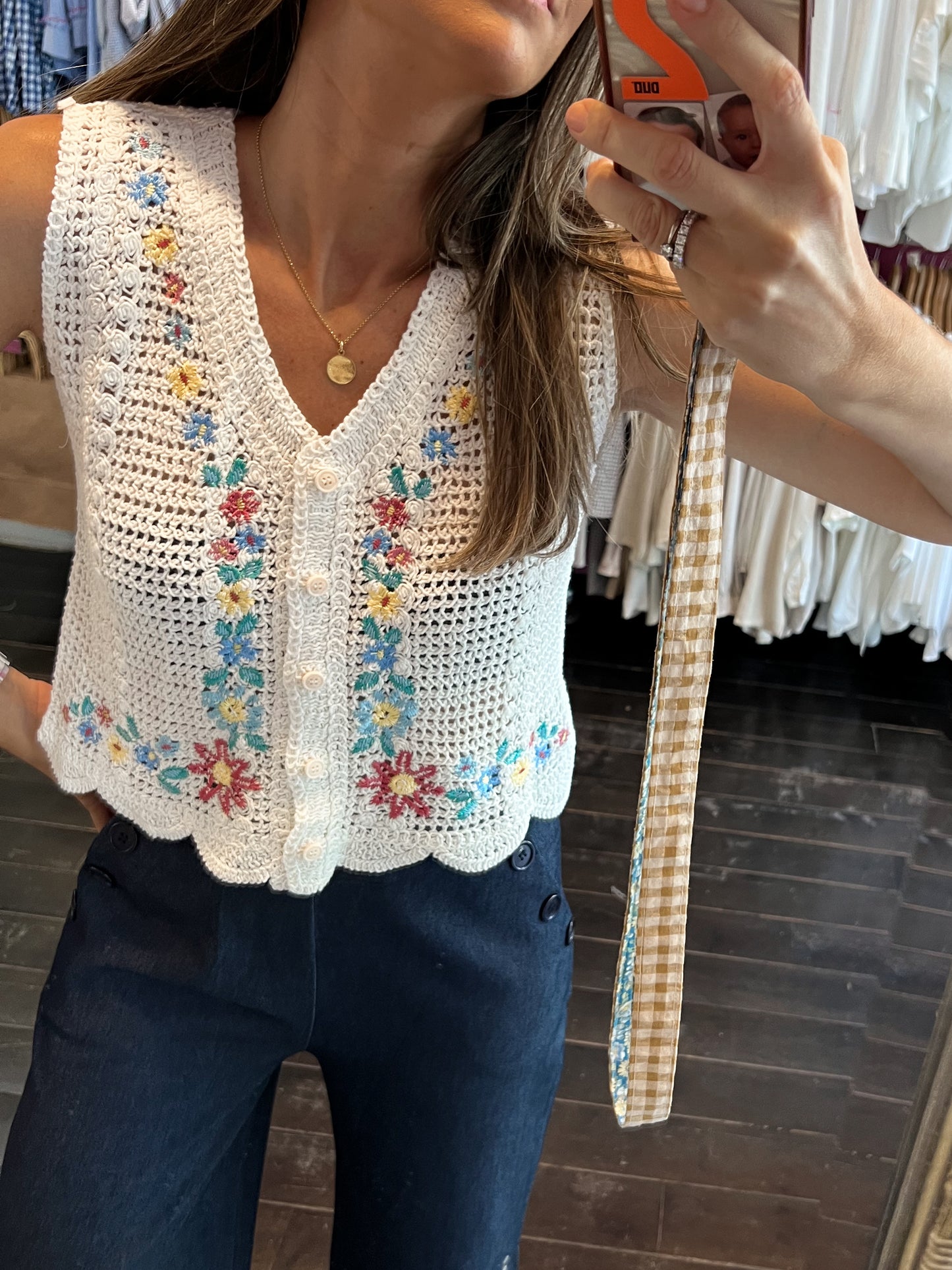 Top/Chaleco Crochet
