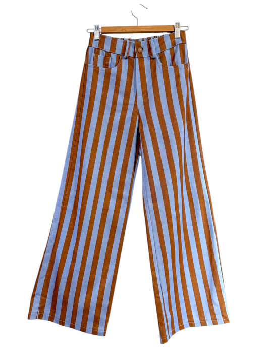 Jeans Rayas brown&blue