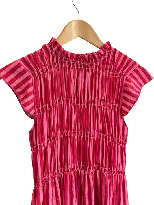 Vestido Allegra fresa